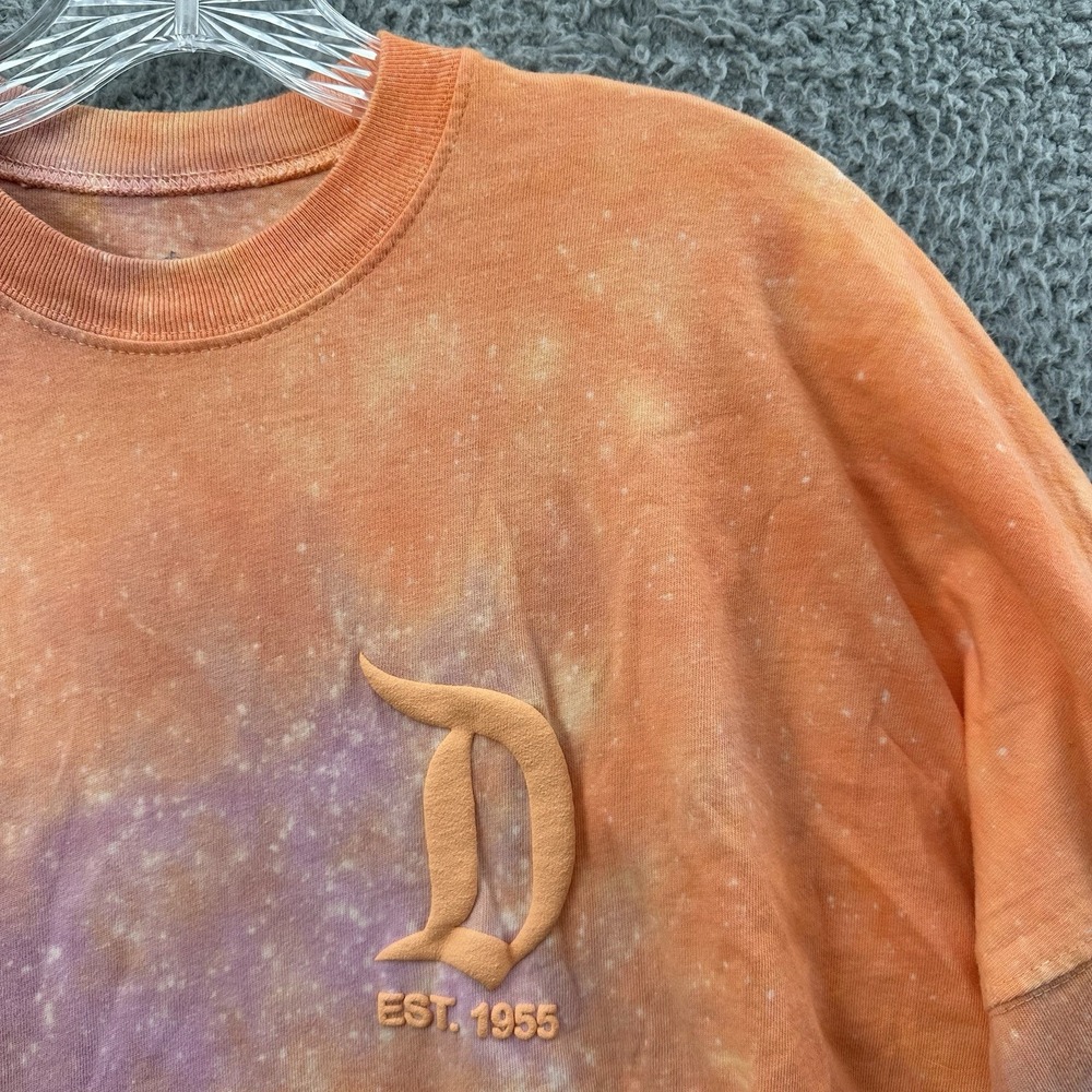 NWT Walt Disney World Parks Spirit Jersey Orange Purple Tie Dye Women's XS - Picture 4 of 11